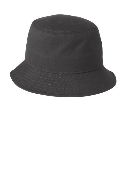 Nike Swoosh Bucket Hat - Anthracite - flat front
