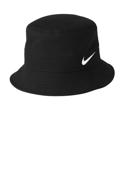 Nike Swoosh Bucket Hat - Black - front