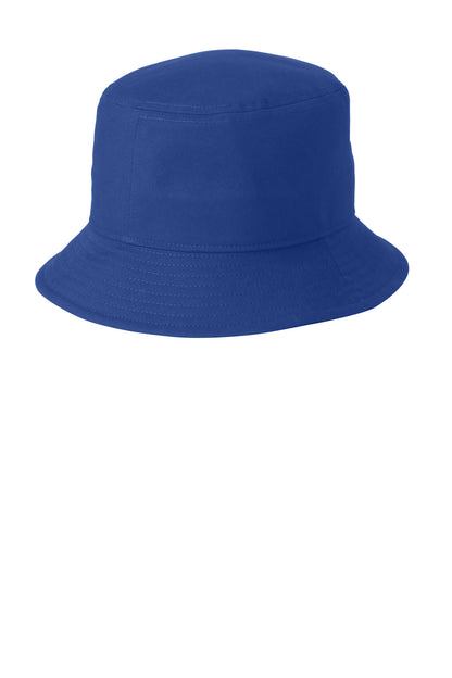 Nike Swoosh Bucket Hat - Game Royal - flat back