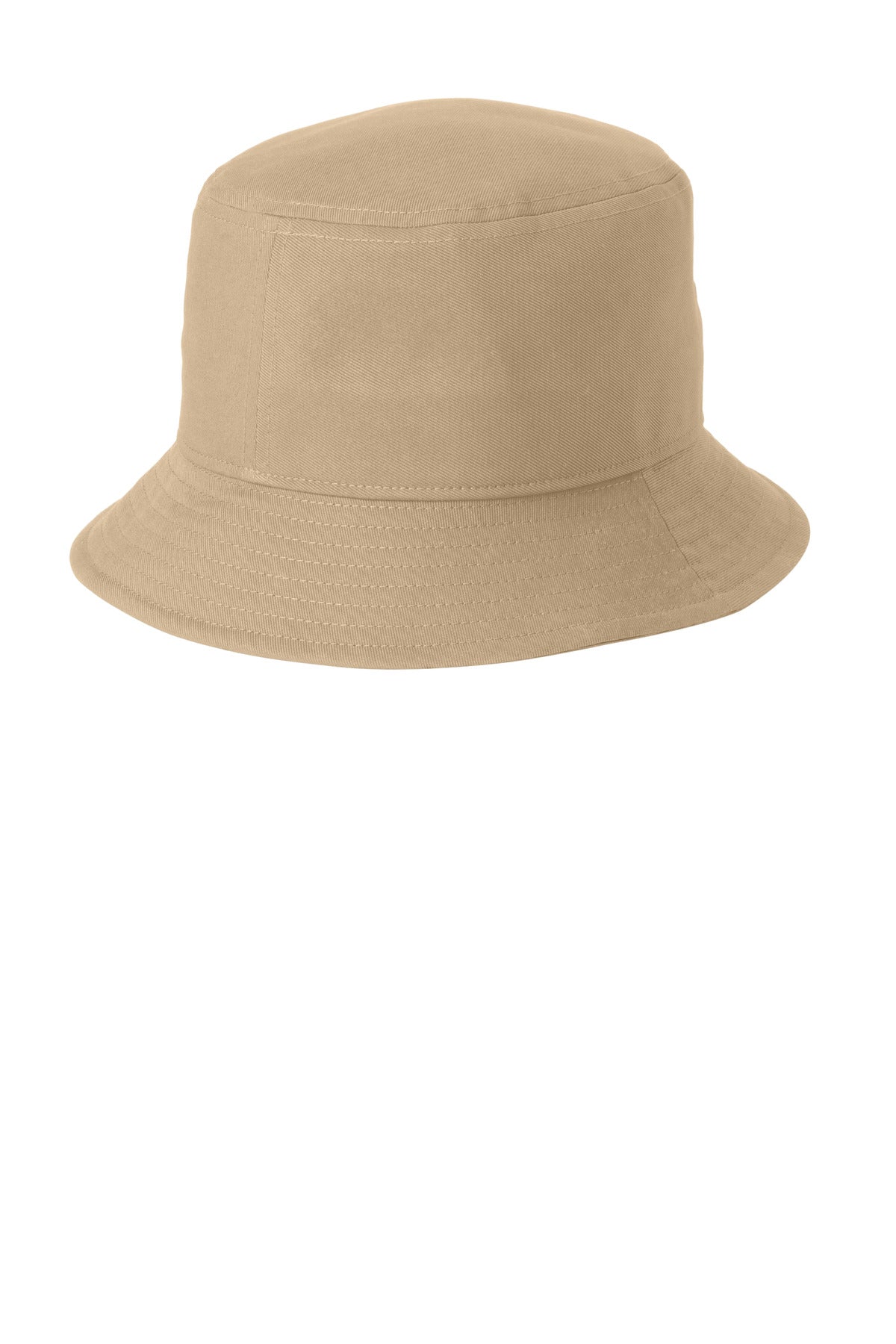 Nike Swoosh Bucket Hat - Khaki - flat back
