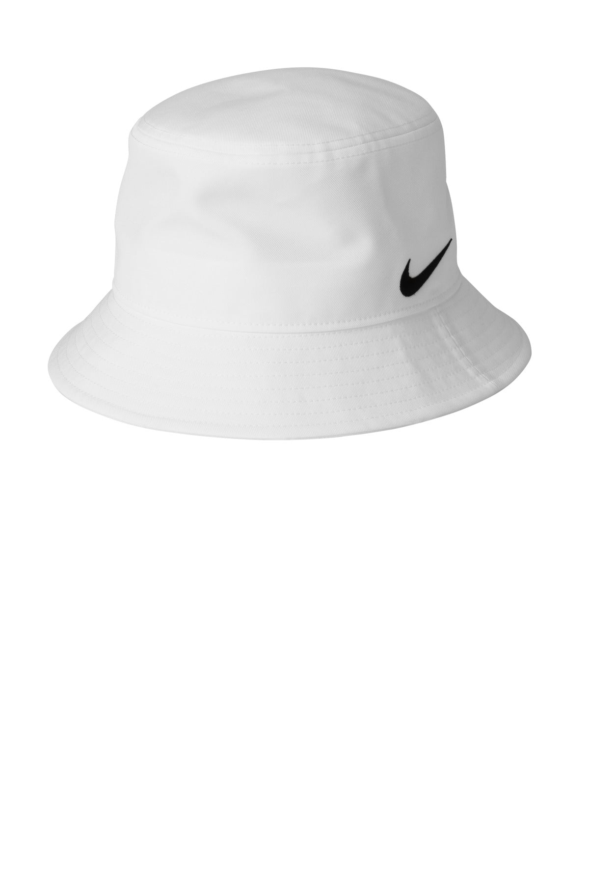 Nike Swoosh Bucket Hat - White - front