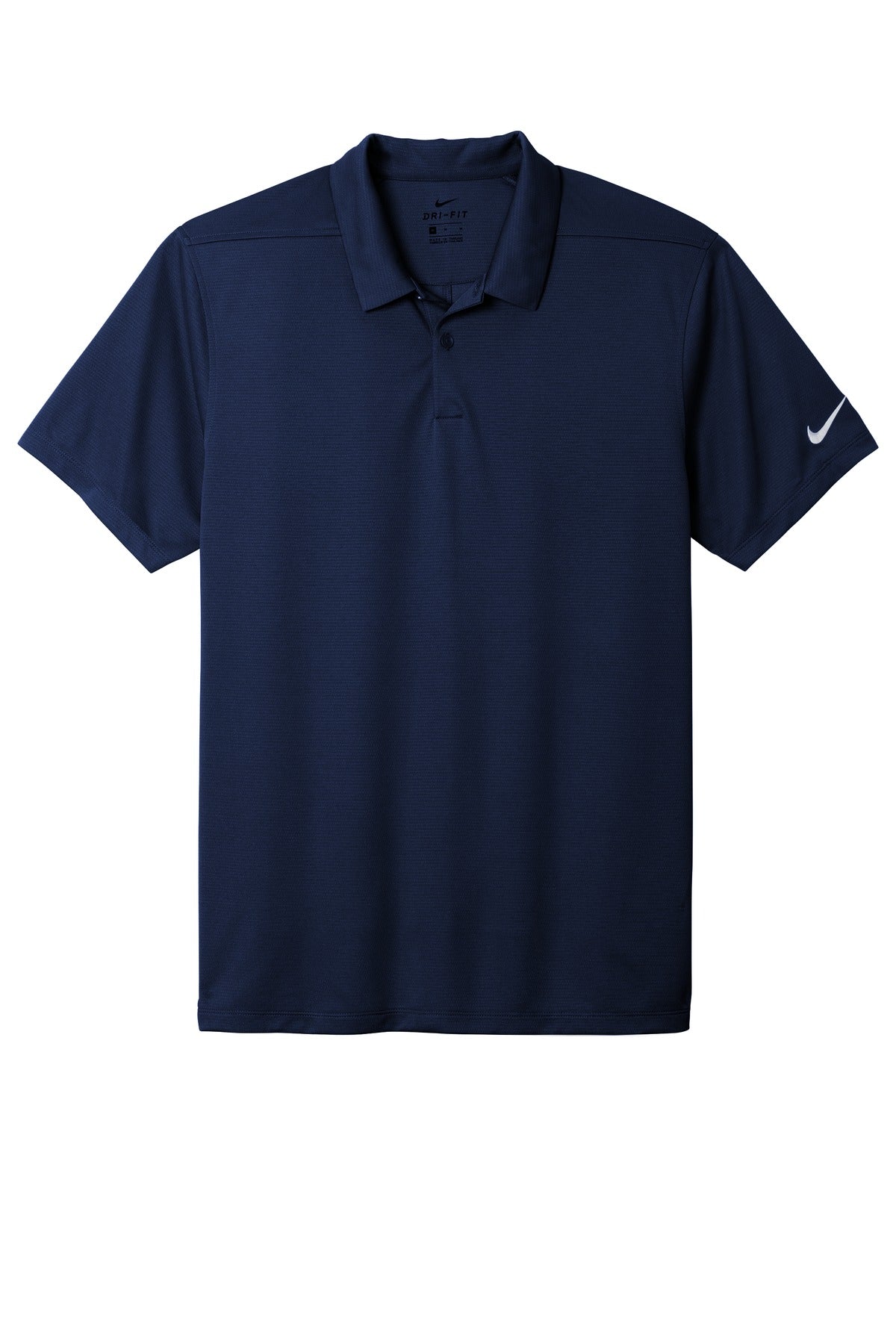 Nike Dry Essential Solid Polo - Midnight Navy - flat front