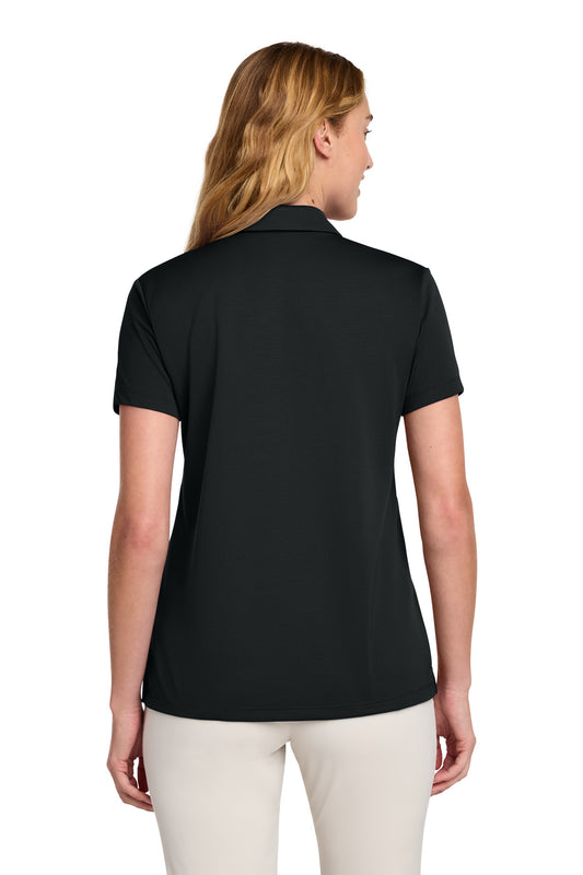 Nike Women's Dry Essential Solid Polo - Black - back