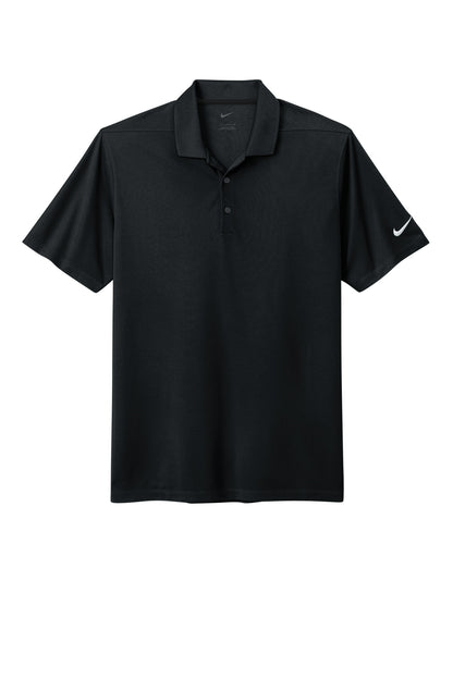 Nike Dri-FIT Micro Pique 2.0 Polo - Black - flat front