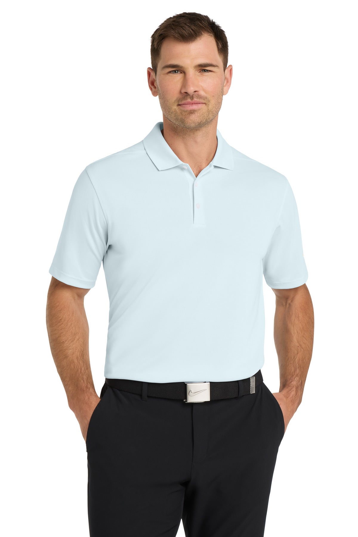 Nike Dri-FIT Micro Pique 2.0 Polo - Blue Tint - front