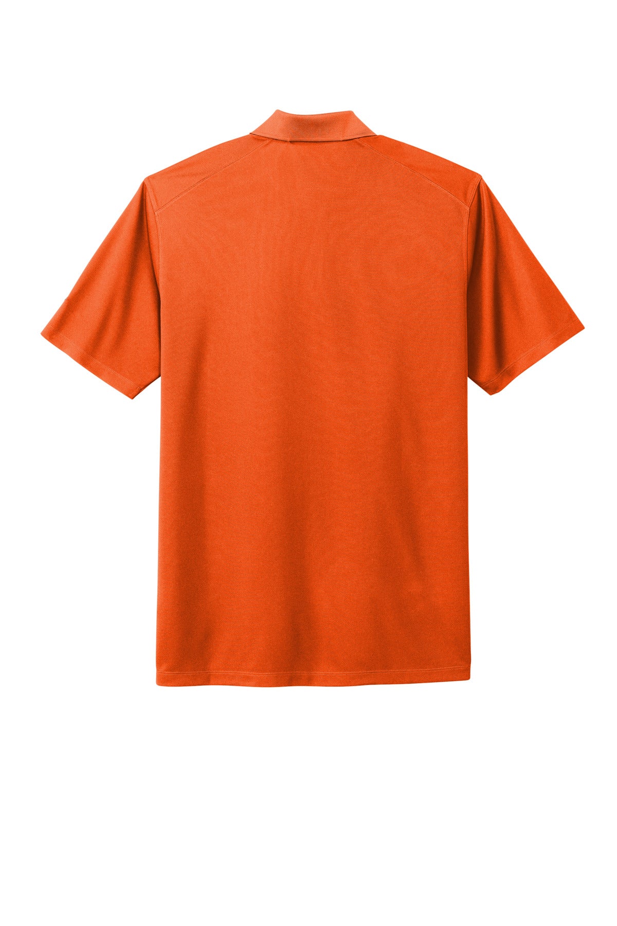 Nike Dri-FIT Micro Pique 2.0 Polo - Brilliant Orange - flat back