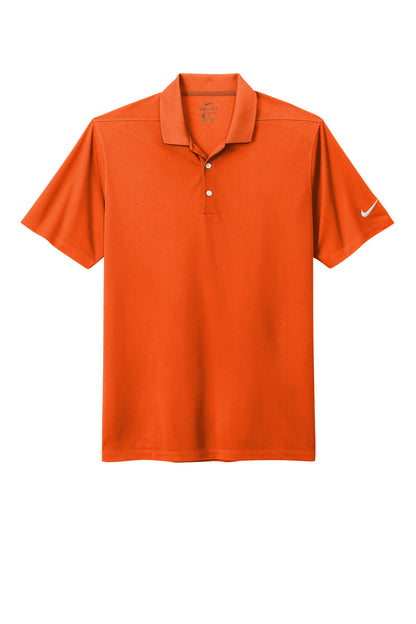 Nike Dri-FIT Micro Pique 2.0 Polo - Brilliant Orange - flat front