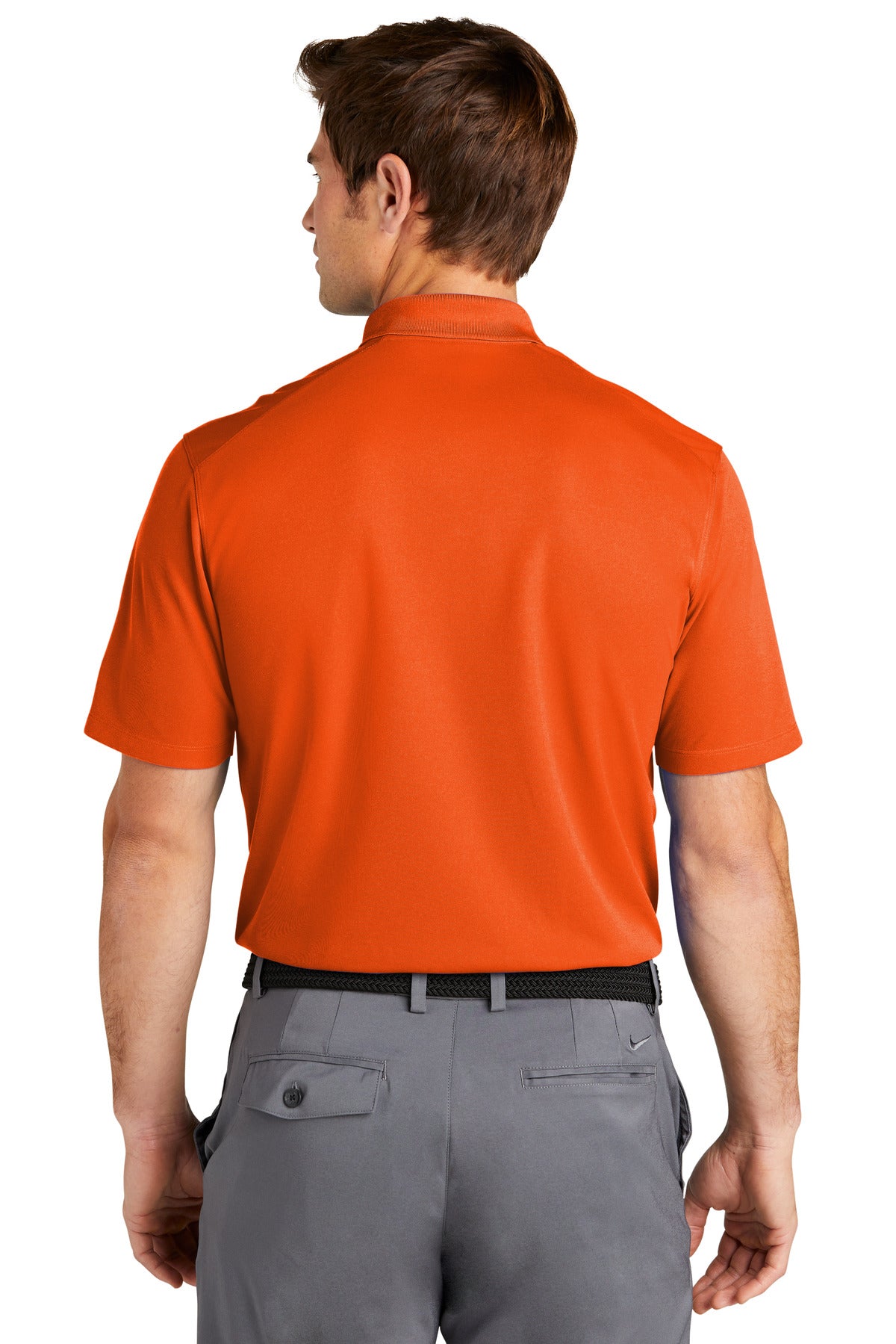 Nike Dri-FIT Micro Pique 2.0 Polo - Brilliant Orange - back