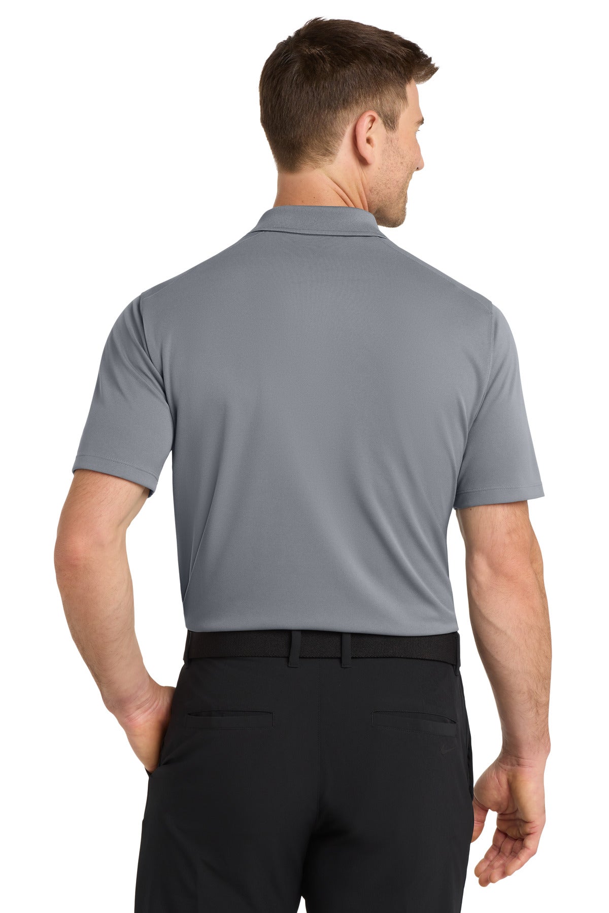 Nike Dri-FIT Micro Pique 2.0 Polo - Cool Grey - back