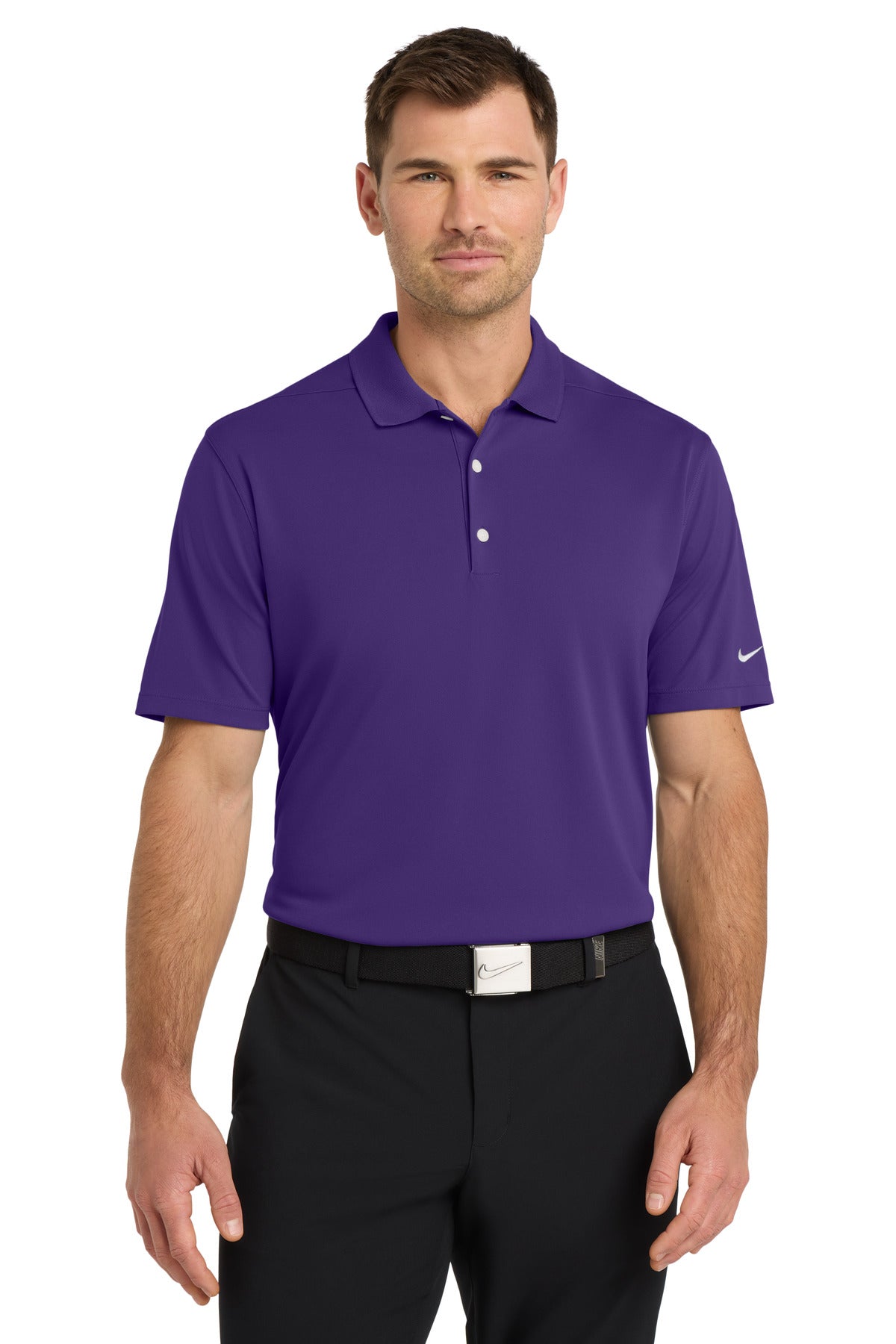 Nike Dri-FIT Micro Pique 2.0 Polo - Court Purple - front