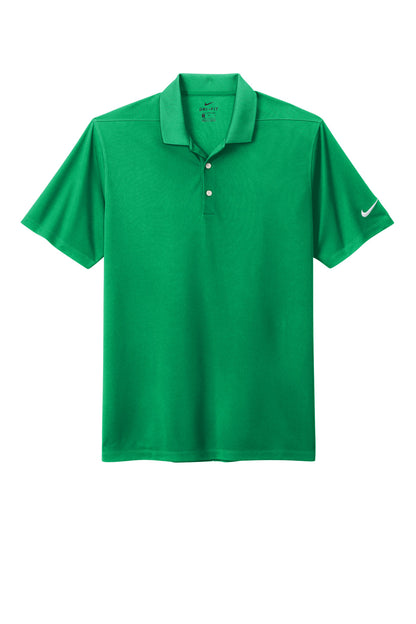 Nike Dri-FIT Micro Pique 2.0 Polo - Lucid Green - flat front