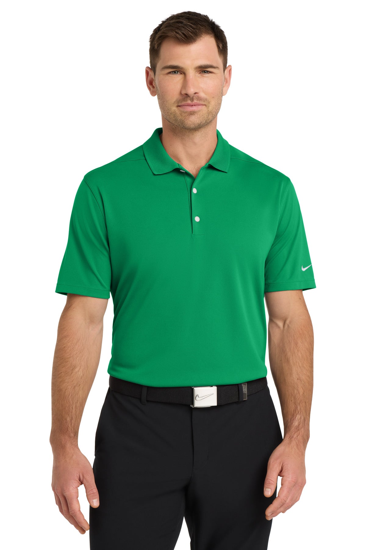 Nike Dri-FIT Micro Pique 2.0 Polo - Lucid Green - front