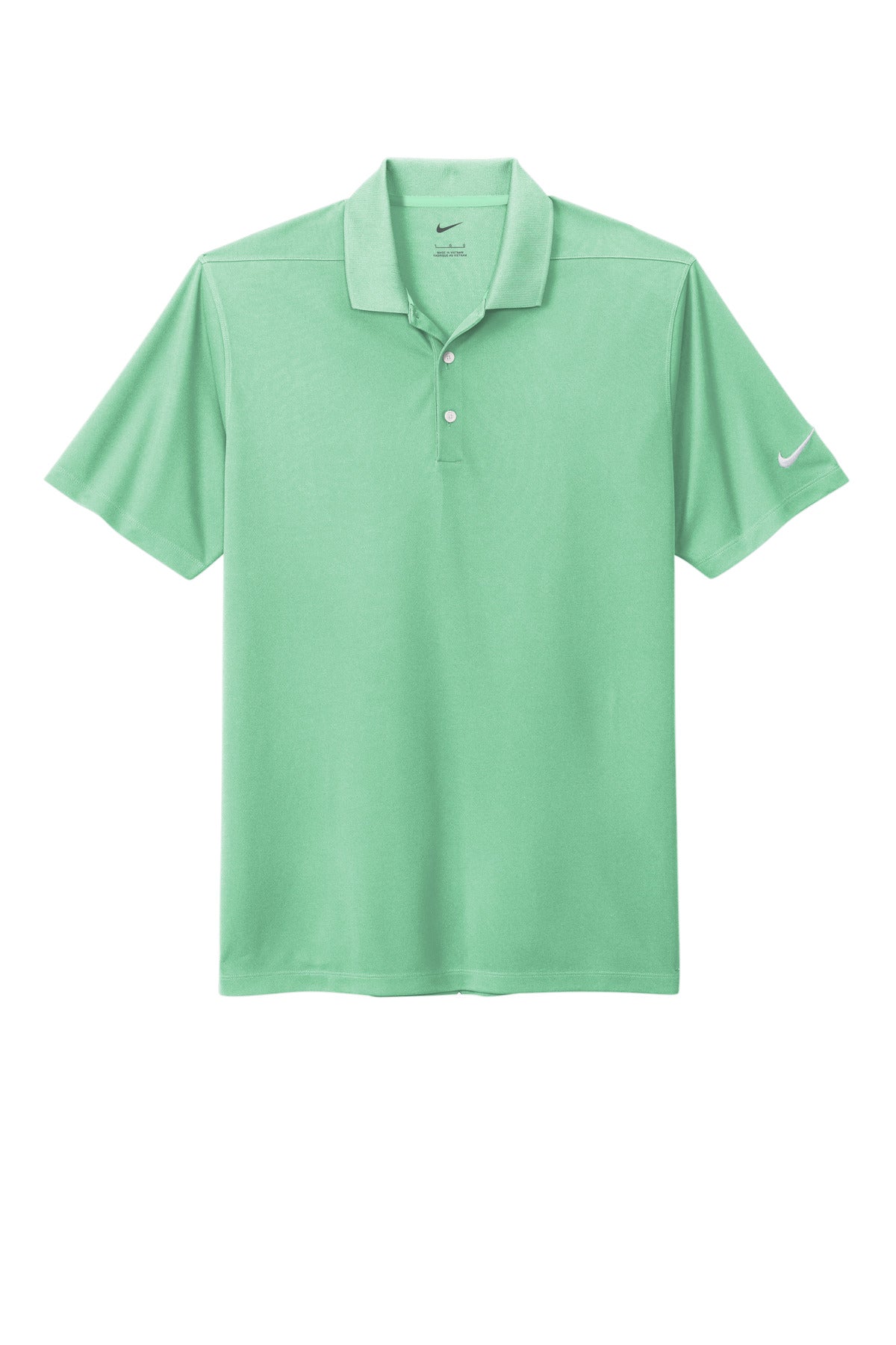 Nike Dri-FIT Micro Pique 2.0 Polo - Mint - flat front