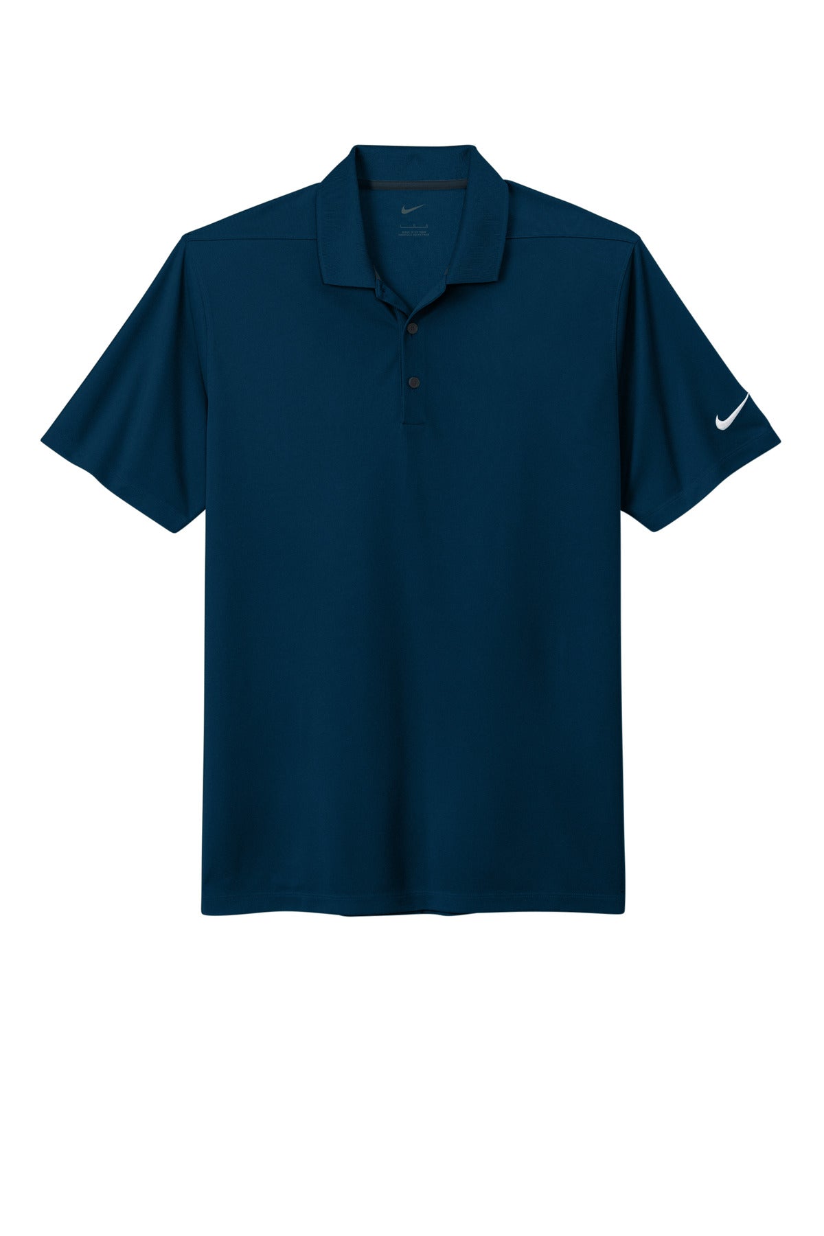Nike Dri-FIT Micro Pique 2.0 Polo - Navy - flat front