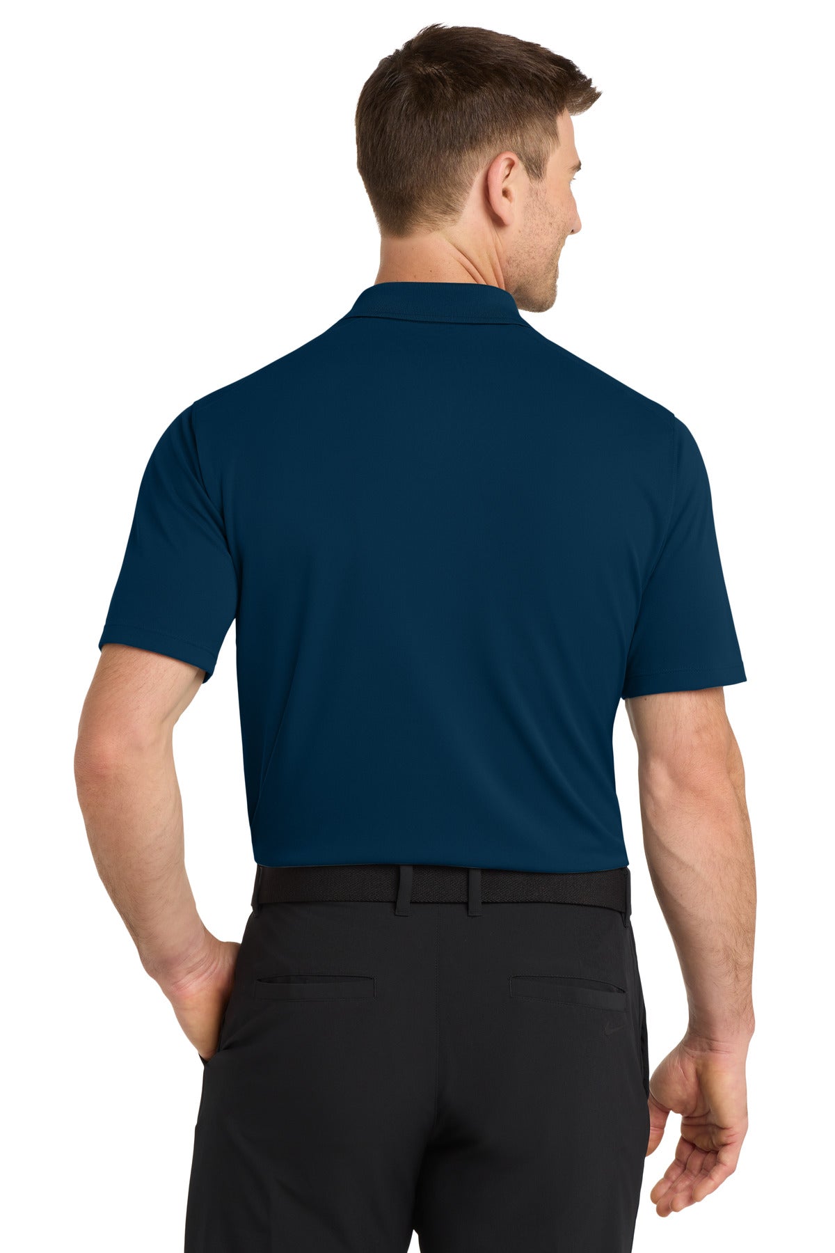 Nike Dri-FIT Micro Pique 2.0 Polo - Navy - back