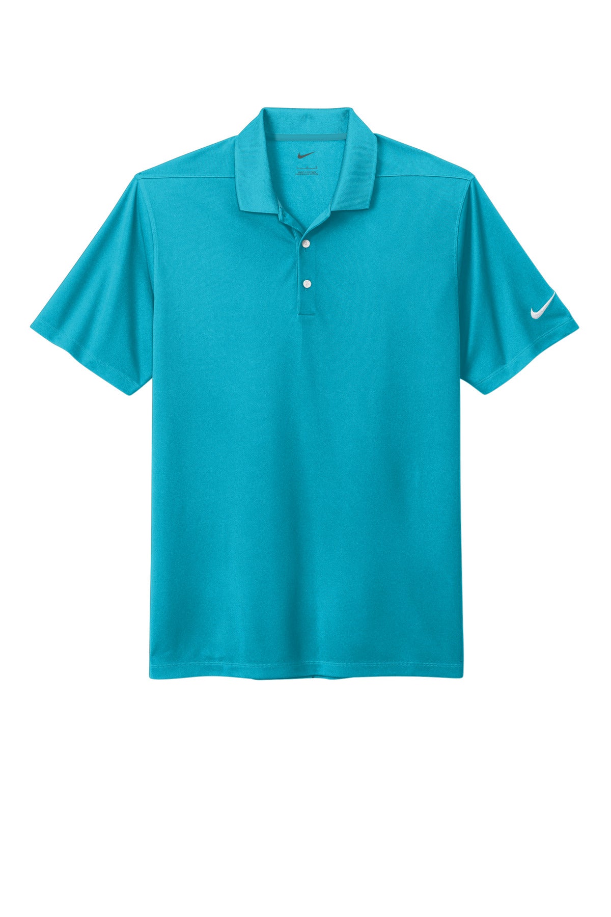 Nike Dri-FIT Micro Pique 2.0 Polo - Tidal Blue - flat front