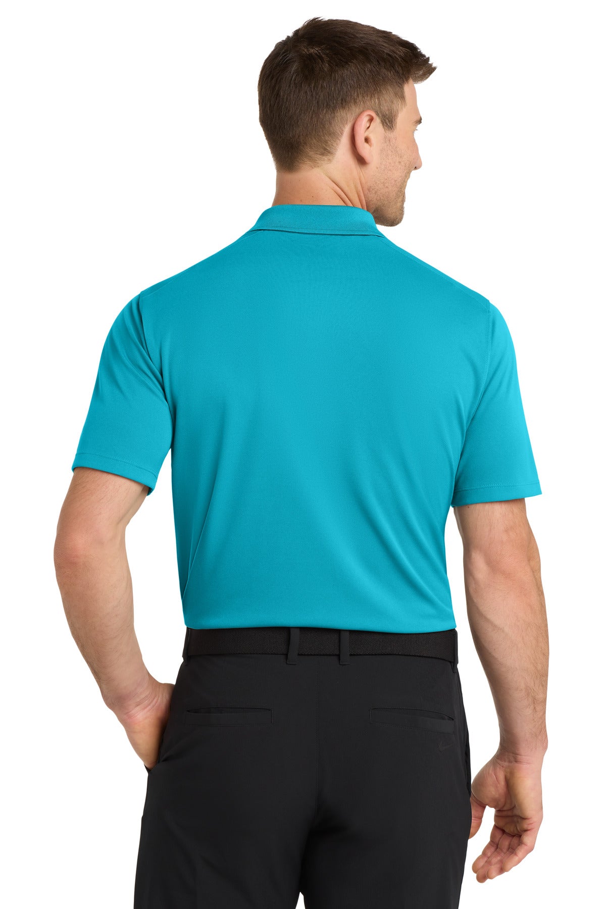 Nike Dri-FIT Micro Pique 2.0 Polo - Tidal Blue - back