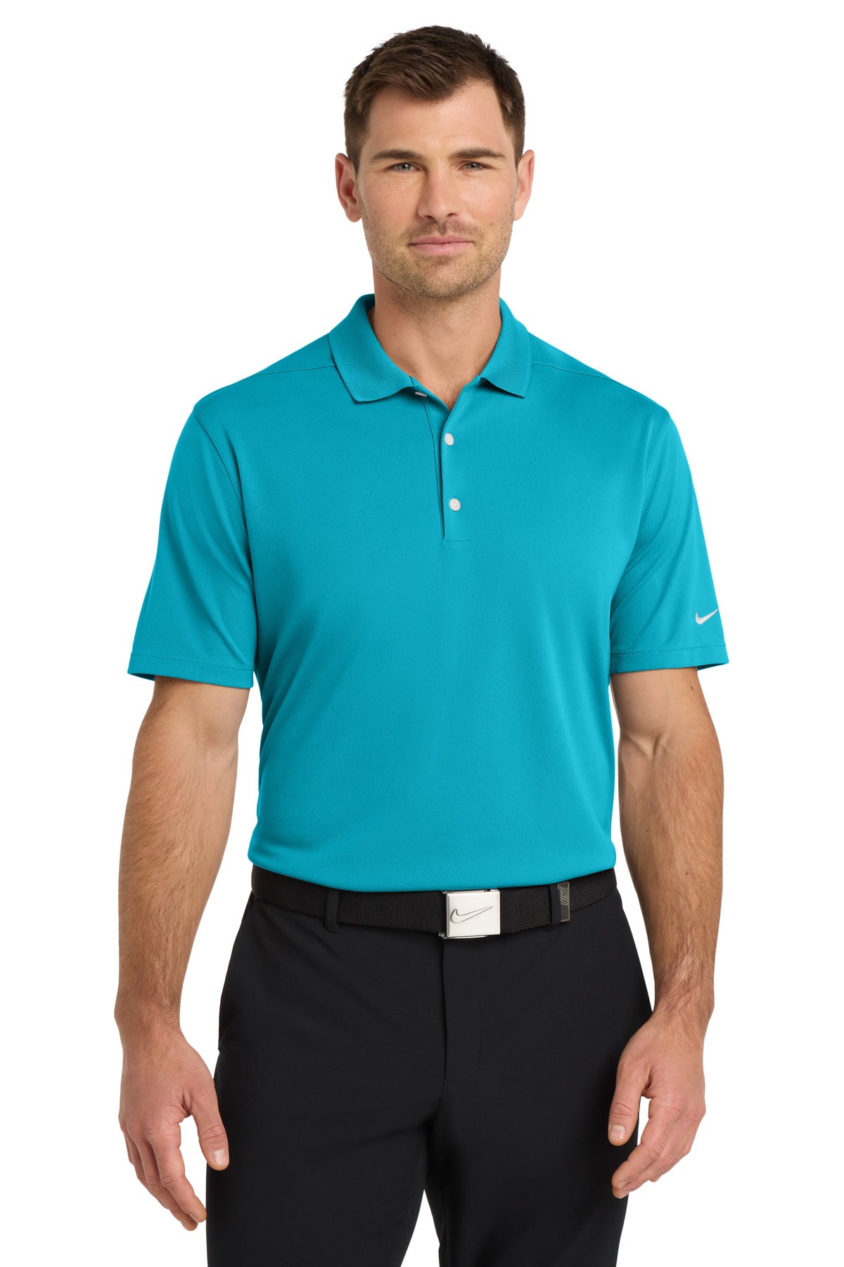 Nike Dri-FIT Micro Pique 2.0 Polo - Tidal Blue - front