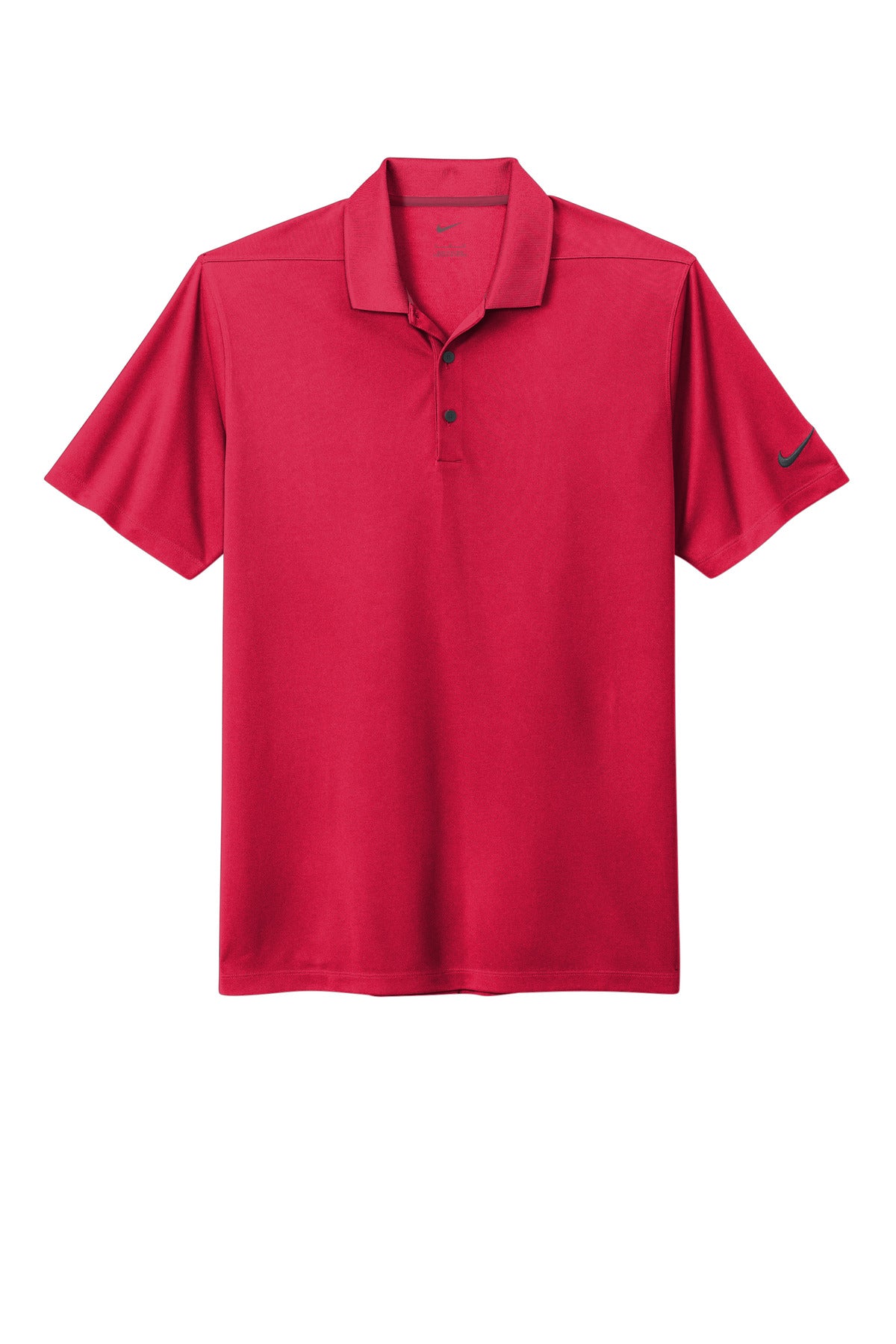 Nike Dri-FIT Micro Pique 2.0 Polo - University Red - flat front