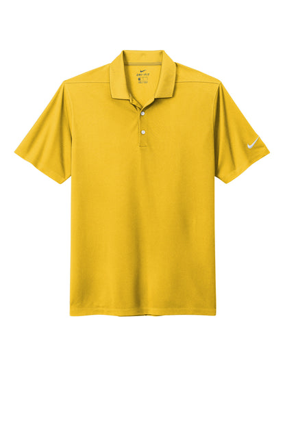 Nike Dri-FIT Micro Pique 2.0 Polo - Varsity Maize - flat front