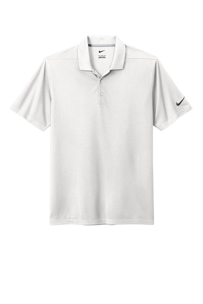 Nike Dri-FIT Micro Pique 2.0 Polo - White - flat front