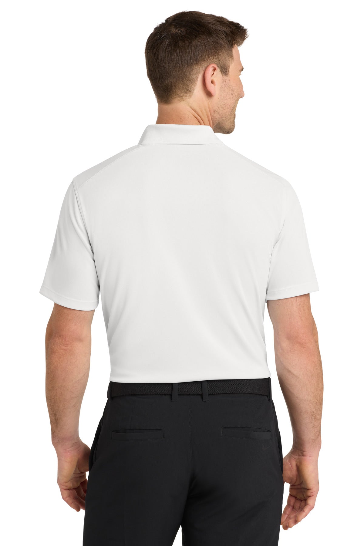 Nike Dri-FIT Micro Pique 2.0 Polo - White - back