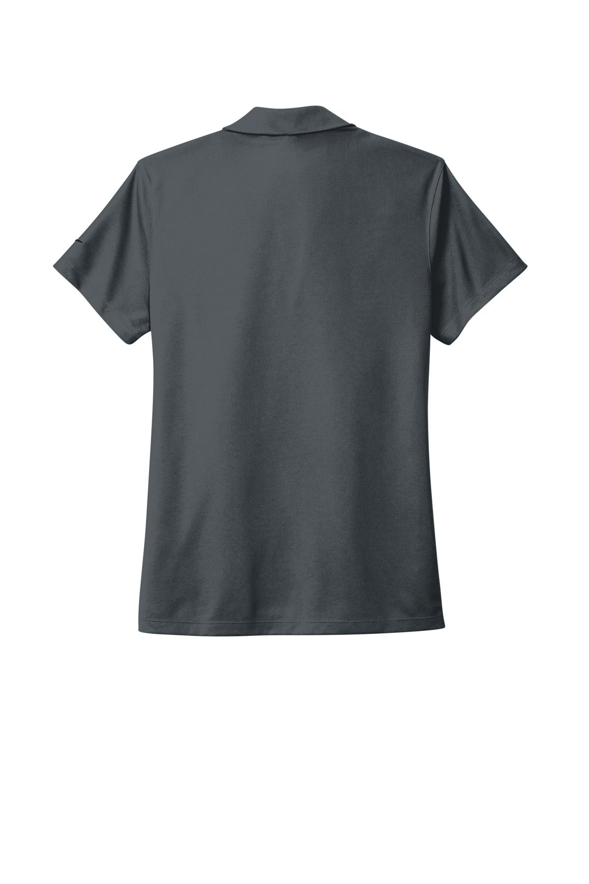 Nike Women's Dri-FIT Micro Pique 2.0 Polo - Anthracite - flat back