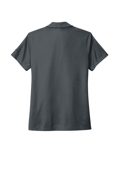 Nike Women's Dri-FIT Micro Pique 2.0 Polo - Anthracite - flat back