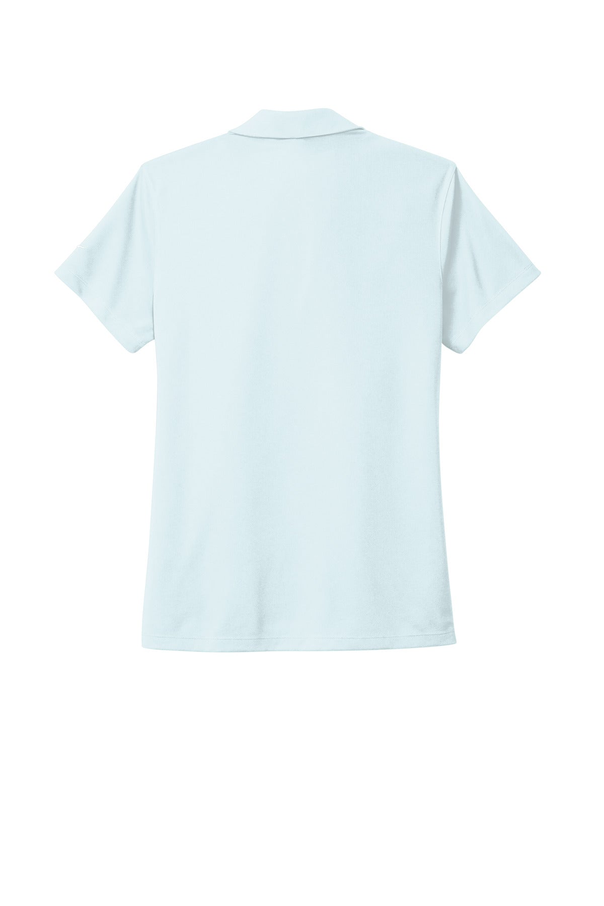 Nike Women's Dri-FIT Micro Pique 2.0 Polo - Blue Tint - flat back