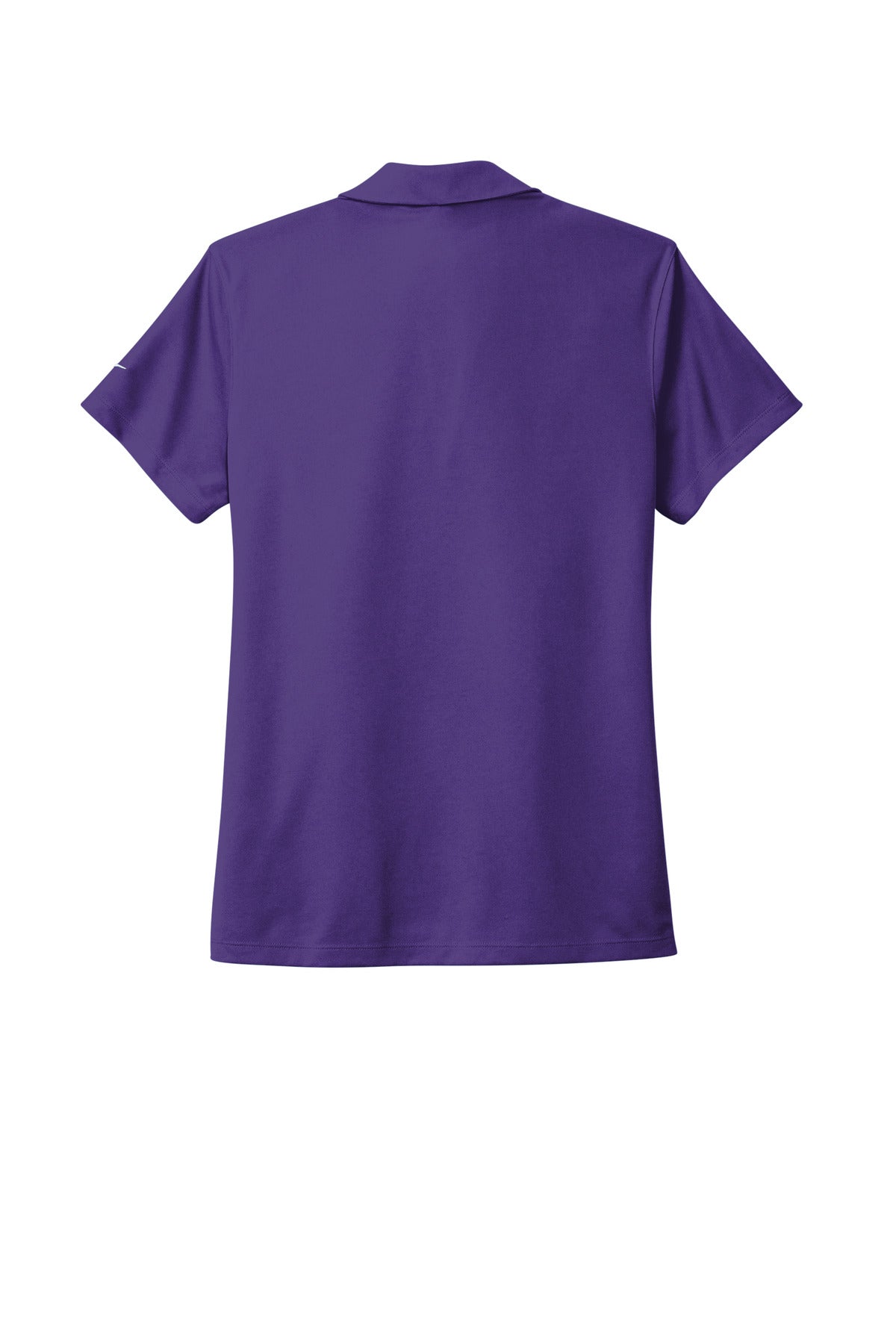 Nike Women's Dri-FIT Micro Pique 2.0 Polo - Court Purple - flat back