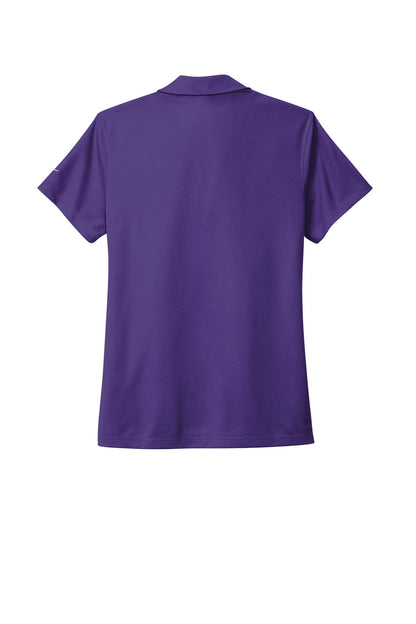 Nike Women's Dri-FIT Micro Pique 2.0 Polo - Court Purple - flat back