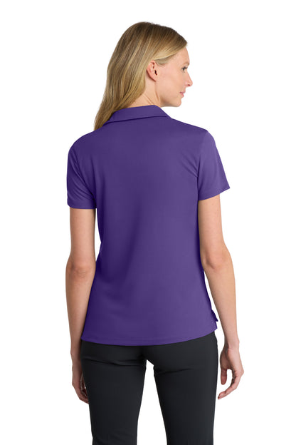 Nike Women's Dri-FIT Micro Pique 2.0 Polo - Court Purple - back