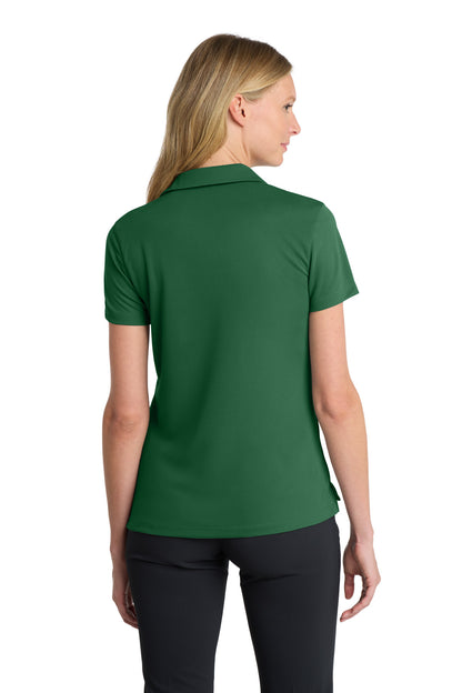 Nike Women's Dri-FIT Micro Pique 2.0 Polo - Gorge Green - back