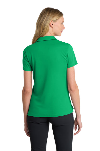 Nike Women's Dri-FIT Micro Pique 2.0 Polo - Lucid Green - back