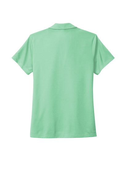 Nike Women's Dri-FIT Micro Pique 2.0 Polo - Mint - flat back