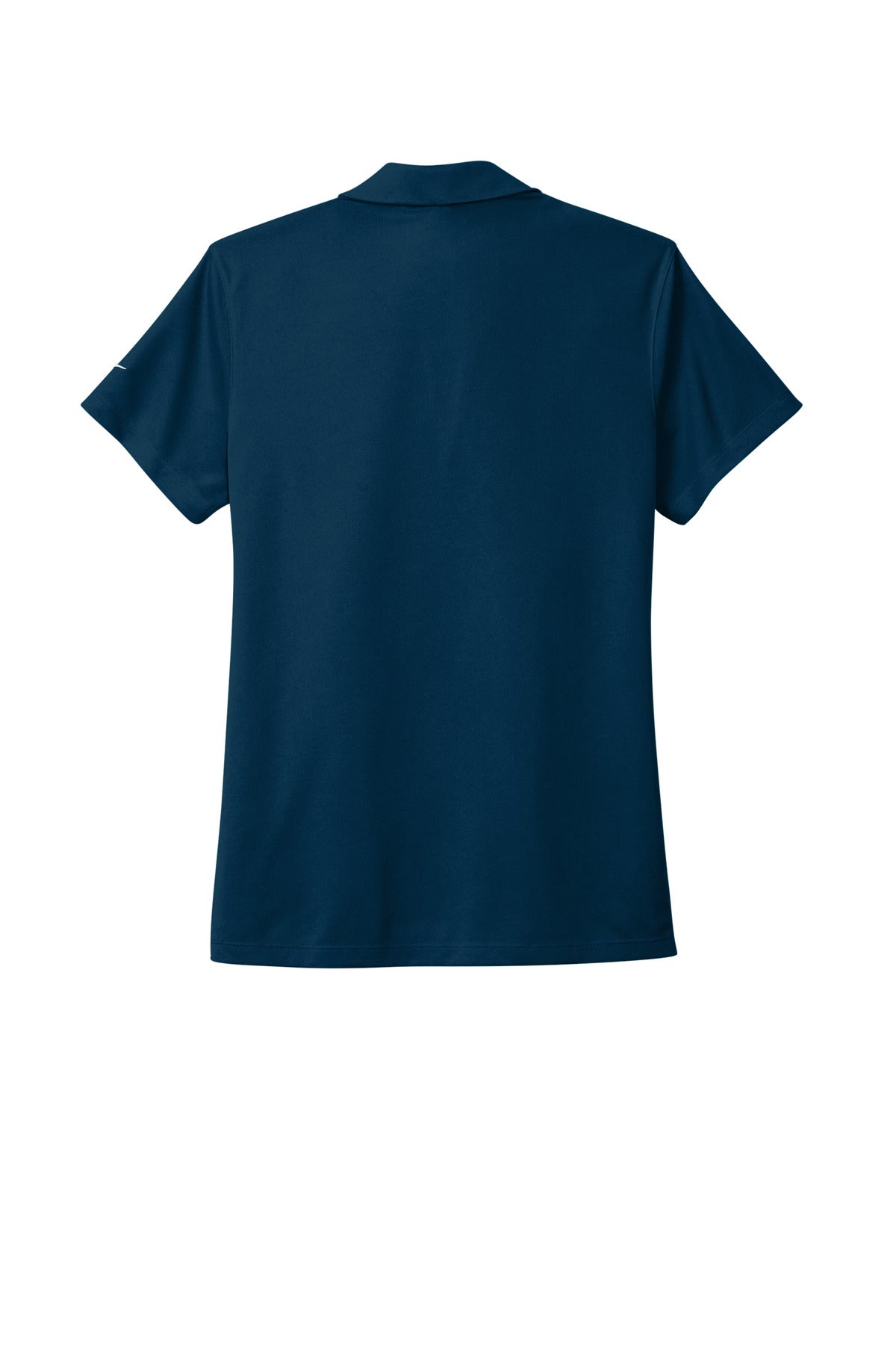 Nike Women's Dri-FIT Micro Pique 2.0 Polo - Navy - flat back
