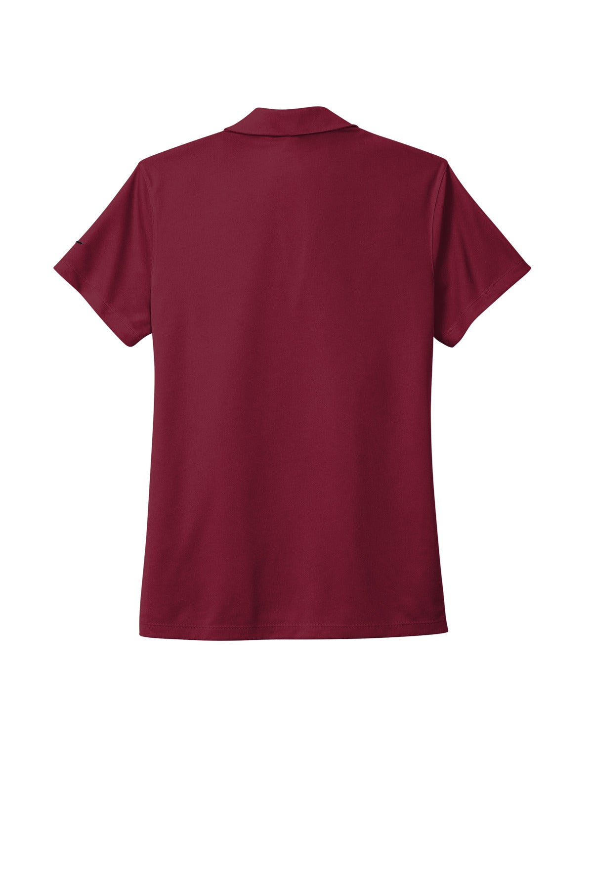 Nike Women's Dri-FIT Micro Pique 2.0 Polo - Team Red - flat back