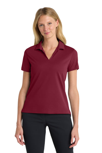 Nike Women's Dri-FIT Micro Pique 2.0 Polo - Team Red - front