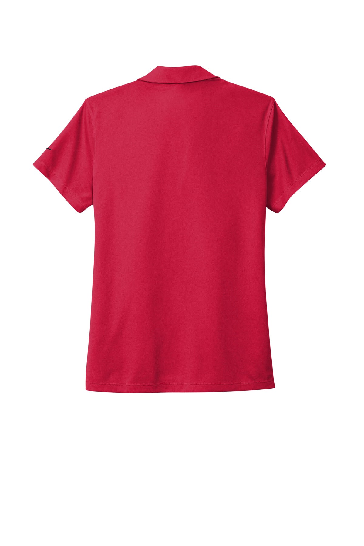 Nike Women's Dri-FIT Micro Pique 2.0 Polo - University Red - flat back
