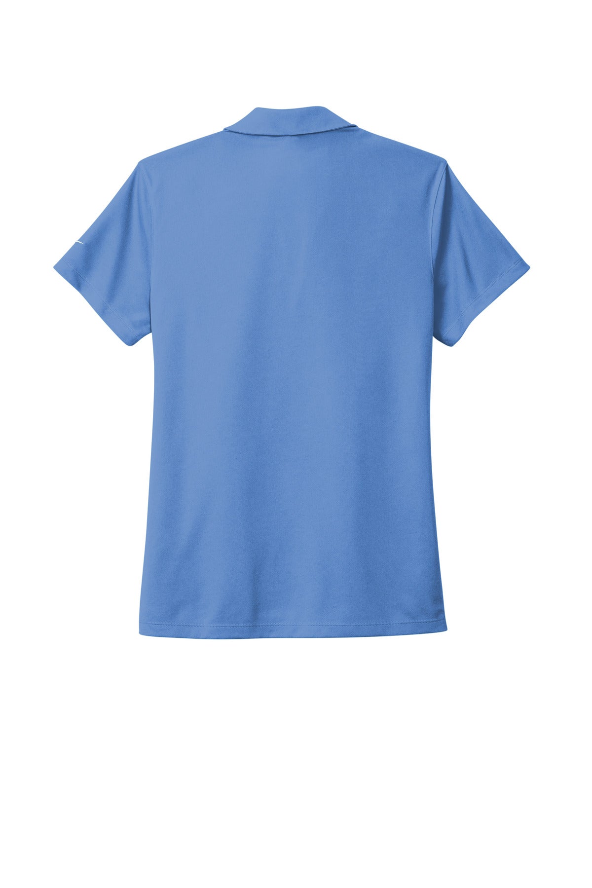 Nike Women's Dri-FIT Micro Pique 2.0 Polo - Valor Blue - flat back