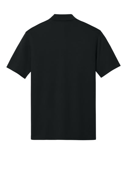 Nike Dri-FIT Micro Pique 2.0 Pocket Polo - Black - flat back