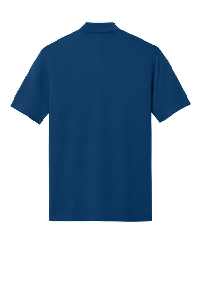 Nike Dri-FIT Micro Pique 2.0 Pocket Polo - Gym Blue - flat back