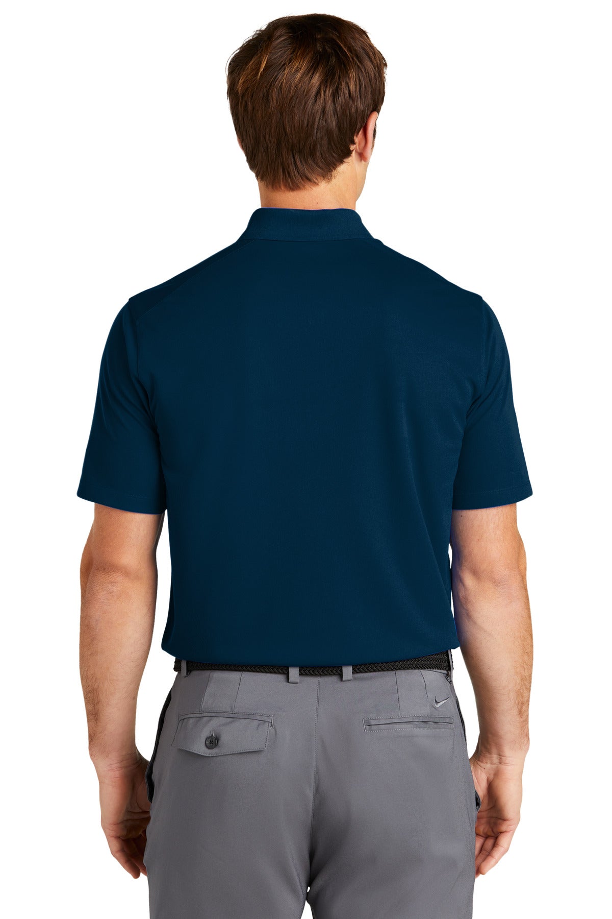 Nike Dri-FIT Micro Pique 2.0 Pocket Polo - Navy - back