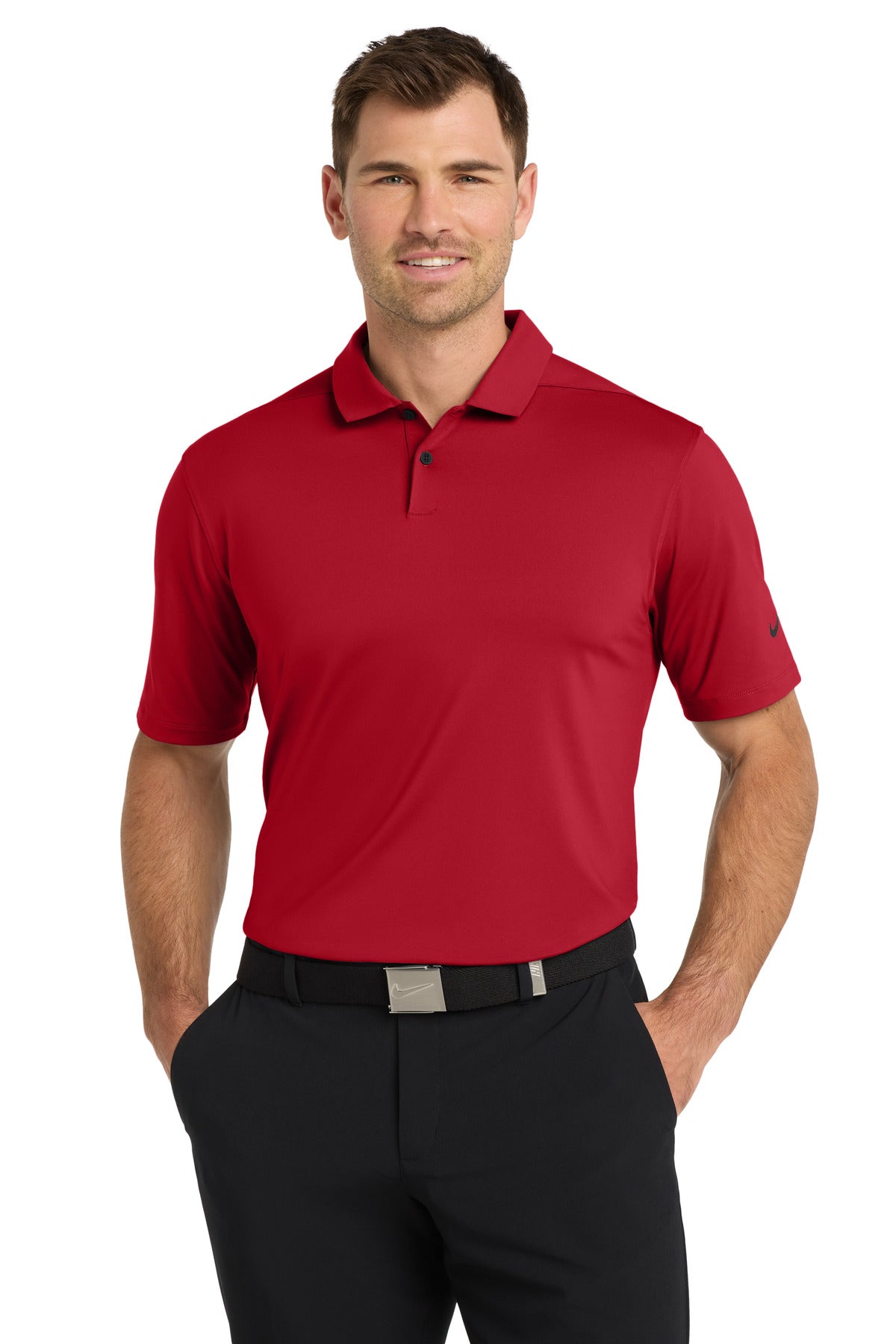 Nike Dri-FIT Vapor Polo - Gym Red - front