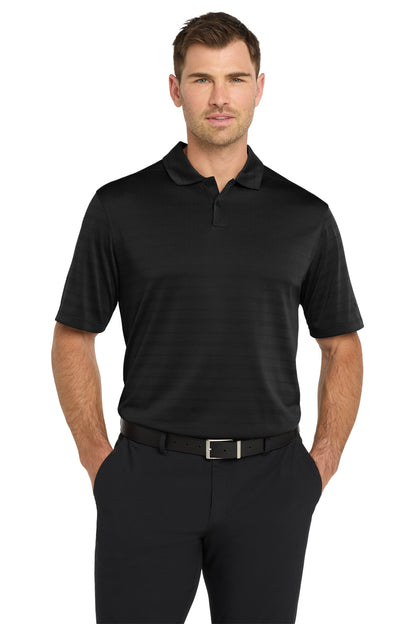 Nike Dri-FIT Vapor Jacquard Polo - Black - front