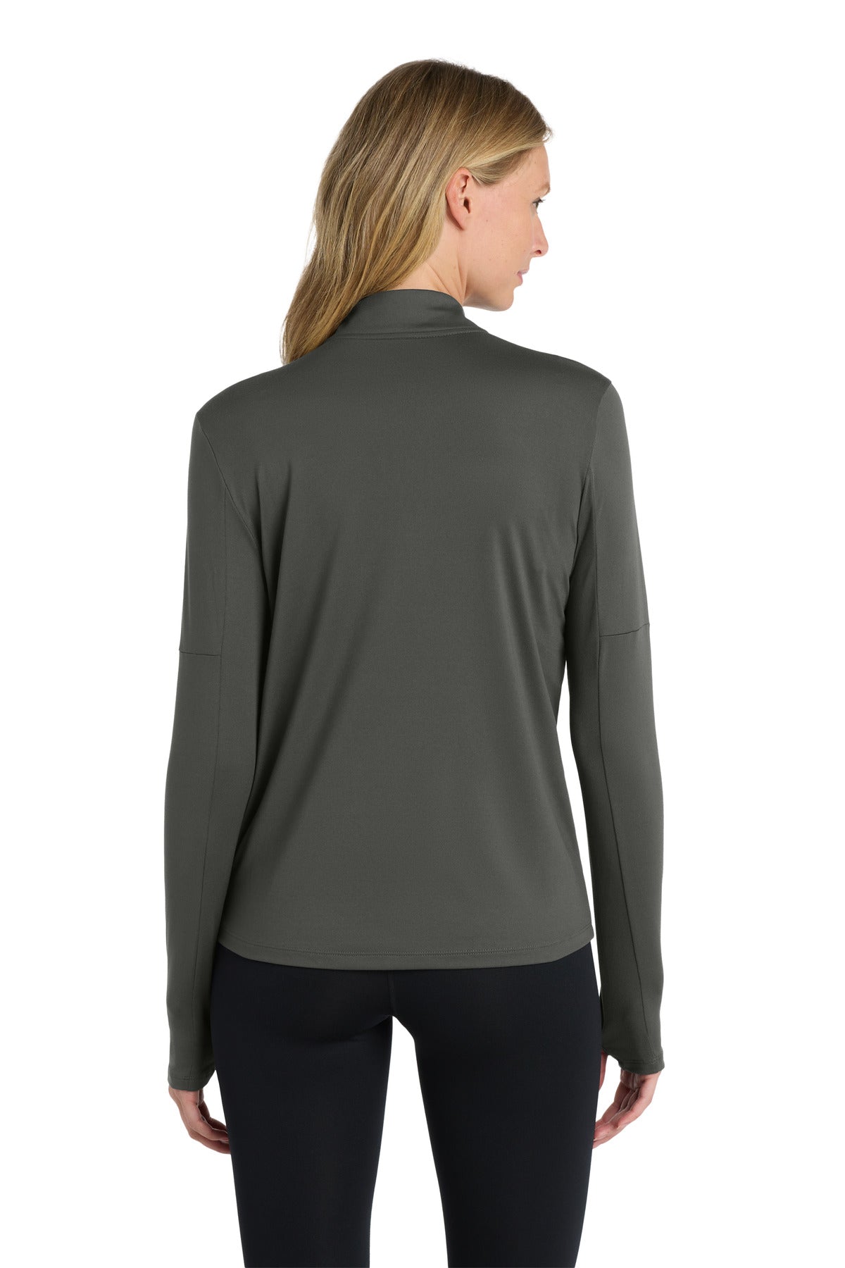 Nike Women's Dri-FIT Element 1/2-Zip Top - Anthracite - back