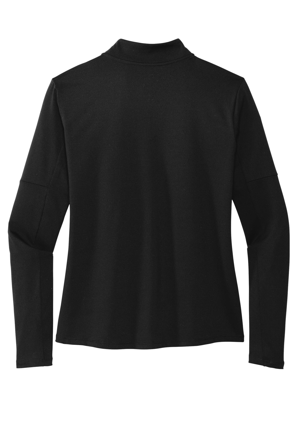 Nike Women's Dri-FIT Element 1/2-Zip Top - Black - flat back
