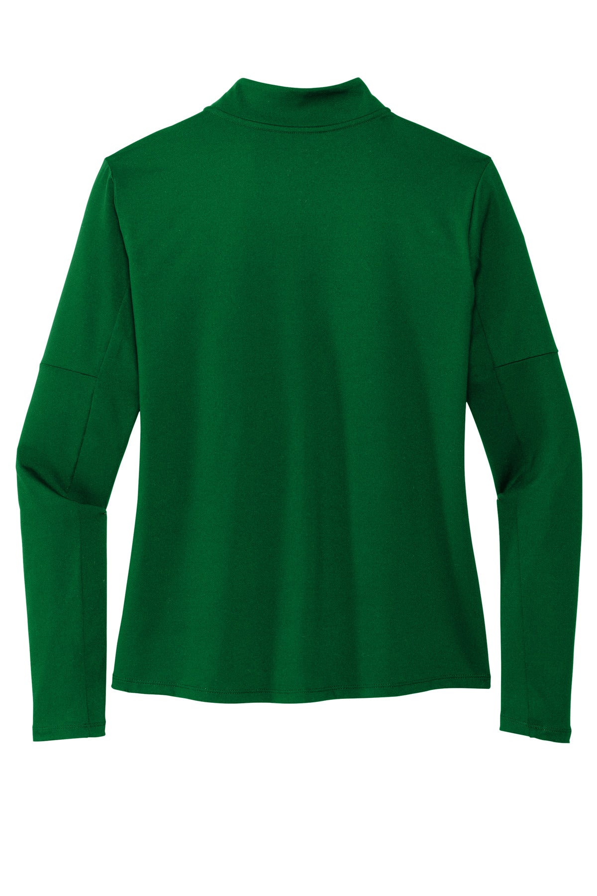 Nike Women's Dri-FIT Element 1/2-Zip Top - Dark Green - flat back