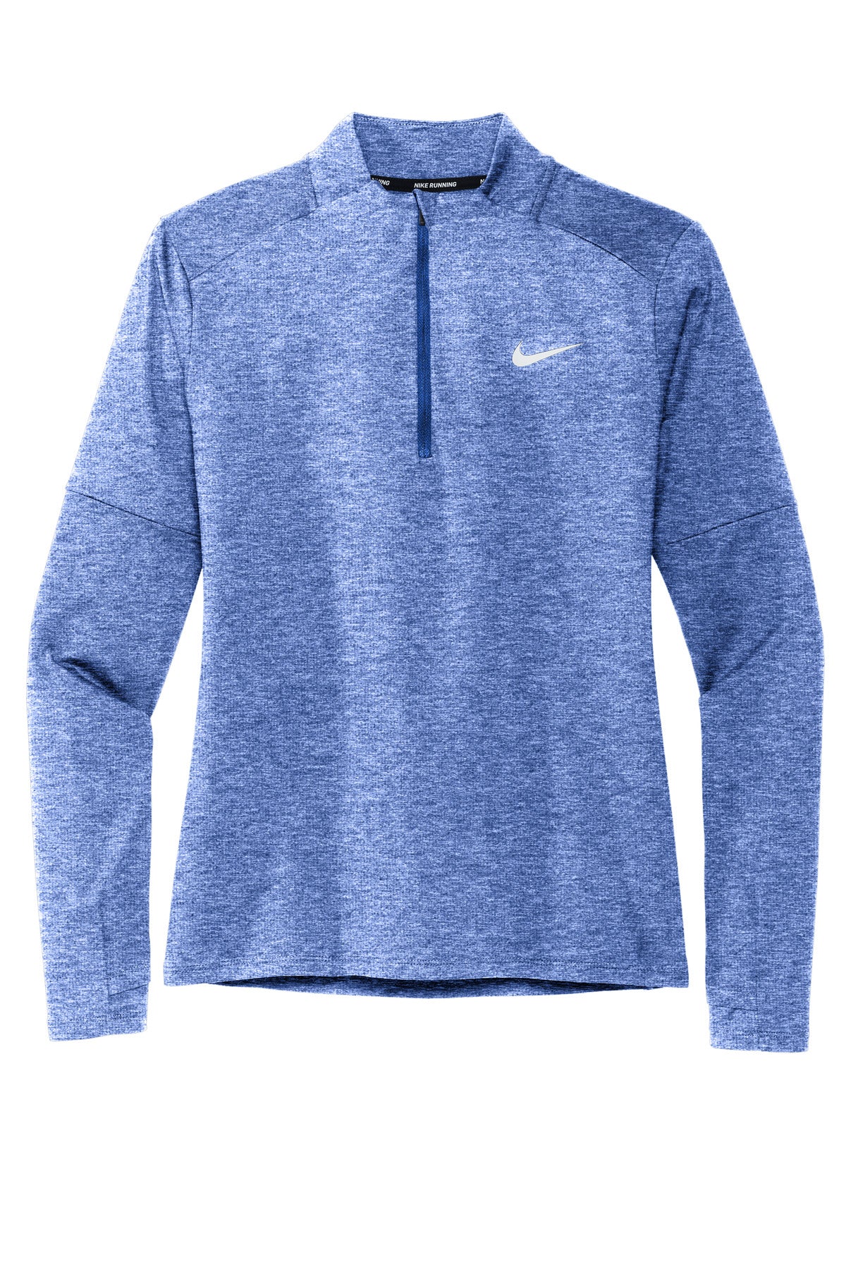 Nike Women's Dri-FIT Element 1/2-Zip Top - Royal Heather - flat front