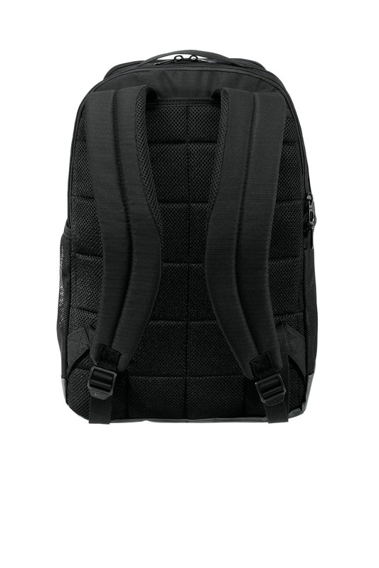 Nike Brasilia Medium Backpack - Black - flat back